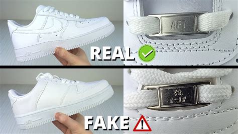 nike air force fake vs real|nike air force 1 authentication.